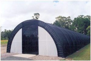 long custom black and white shade cloth for greenhouse
